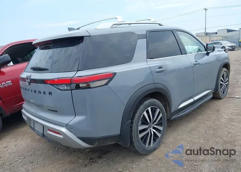 2023 Nissan Pathfinder Platinum Fwd из США, поврежденный, VIN 5N1DR3DH8PC238367